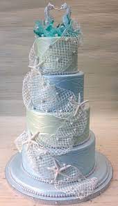 Pin By Loreill Ramos On Arte Em Bolos Beach Theme Wedding Cakes Themed Wedding Cakes Wedding Cake Pictures