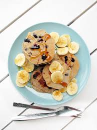Bananen Blaubeer Pfannkuchen Vegan Glutenfrei Ohne Zucker Ohne Ol Das Vegan Monster Blaubeer Pfannkuchen Glutenfrei Glutenfreie Crepes