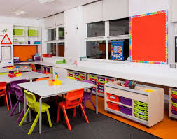 Small Interior Kids Classroom School Design Also Modern Furniture Classroom Design Idea And Assorted Color Classroom Furniture Classroom Design Classroom Decor