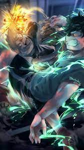 Deku x bakugou fanart : Deku And Bakugou Wallpapers Wallpaper Cave