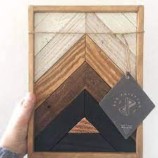 Reclaimed Wood Wall Art Cubes Three Dimensional Effect In 2021 Wood Wall Art Diy Reclaimed Wood Art Wood Art Diy