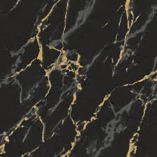 Black And Gold Kitchen Wallpaper Design Id Wallpaper Serendipity Marble Black Gold Sr210506 Black And Gold Marble Silver Wallpaper Gold And Silver Wallpaper