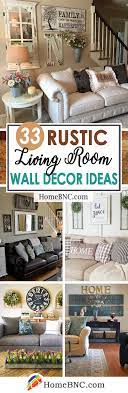 45 Charming Rustic Living Room Wall Decor Ideas For A Fabulous Relaxing Space Wall Decor Living Room Rustic Living Room Wall Decor Living Room Rustic