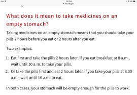 How long till your stomach is empty after eating a small med or large meal? Tramadol On Empty Stomach