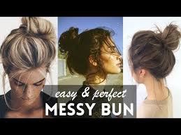 Laissez donc quelques mèches au vent. 6 Quick Easy Bun Hairstyles You Need To Try Hair Tutorial Youtube Coiffures Chignon Facile Comment Faire Un Chignon Chignon Bas Facile