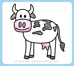 Ok, now that we've got a framework, let's get on with the actual drawing!…. How To Draw A Cow Step By Step Cow Drawing Instructions Kids And Beginners Easy Peasy And Fun
