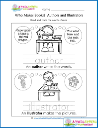 Worksheets By Subject A Wellspring Of Worksheets Parts Of A Book Kindergarten Library Lessons Kindergarten Worksheets