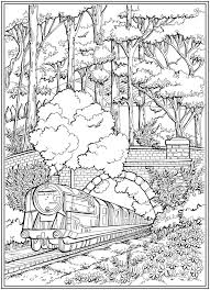 Welcome To Dover Publications Detailed Coloring Pages Train Coloring Pages Dover Coloring Pages