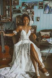 Soraya Gown Rue De Seine Wild Heart Collection Bohemian Wedding Dresses Boho Bridal B Indie Wedding Dress Indie Dresses Boho Wedding Dress Bohemian