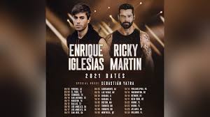 Ricky martin is here to remind us that true. Enrique Iglesias Ricky Martin Reschedule Tour For 2021 Enrique Iglesias Org