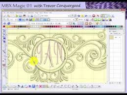 Mbx Magic 01 The Magic Of Janome Digitizer Mbx Software Youtube Janome Sewing Machine Embroidery Embroidery Software