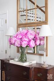 Save money by bulking out natural bouquets with fauxliage, or use it to decorate elsewhere around your home. Try This Decorating Tip Tonight Fake Flowers Decor Decor Affordable Decor