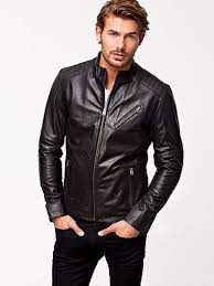 Leren Jack Van Jack Jones Leather Jacket Men Mens Outfits Leather Jacket