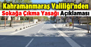 Kahramanmaras Valiligi Nden Bayramda Kisitlama Aciklamasi Haberi