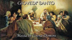 La data del giovedì santo. Messa In Cena Domini Giovedi Santo 1 Aprile 2021 Youtube