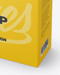 Download Matte Box Mockup In Box Mockups On Yellow Images Object Mockups