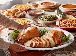 You could even just buy a rotisserie style chicken from your bakery if it is just a few people attending. Chain Restaurants Serving Thanksgiving Dinner
