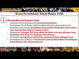  1 februari 1948 british membentuk persekutuan tanah melayu jadual berikut berkaitan dengan perkembangan politik di negara kita sebelum merdeka. Ting 4 Bab 5 5 4 Kesan Penubuhan Persekutuan Tanah Melayu 1948 Youtube