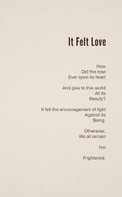 It Felt Love By Hafiz Poem Poetry Wow Omg I Love This The Words Spruche Zitate
