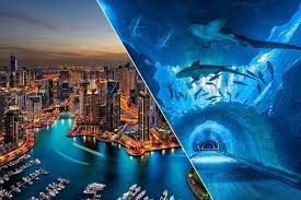 Dubai Aquarium And Burj Khalifa Combo Tickets Tours Travel Trips Holiday Dubai Aquarium Dubai Travel Famous Monuments