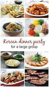 But if you're the host, throwing a dinner party can easily turn you into a ball of stress. Korean Dinner Party Menu Ideas Korean Bapsang