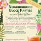 Neighborhood Block Party: Presidential Estates event image