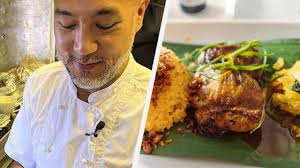 Chef JP Anglo creates dishes for PAL's business class menu
