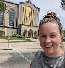 This past week, our principal traveled to the Basilica of St. Peter in  Rockford for the Diocesan Educational Leaders Day which is a time of  prayer, learning, and collaboration with school leaders