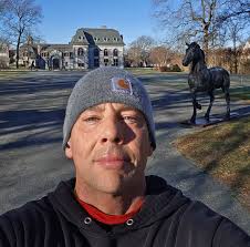 Well I ran the Feaster Five in North Andover bumped into this guy and ended  up in the local news. About 7000 people ran this