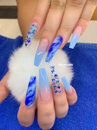 You can get creative and give the ring fingernail a different shape, like a stiletto. Dope Nail Designs Nail Art 4u