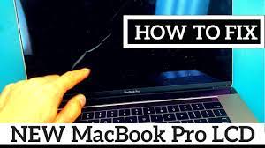 How To Fix 2016 2017 A1707 MacBook Pro with TouchBar 15 Cracked LCD Screen  Panel Replacement Repair - YouTube