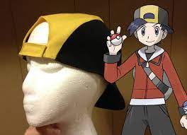 Gold Ethan Pokemon Costume Hat Adjustable By Badwolfcosplay Pokemon Costumes Gold Pokemon Pokemon Trainer Costume