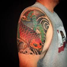 Koi fish tattoos are adored by many because of their vibrant hues and beautiful design. 125 Koi Fish Tattoos With Meaning Ranked By Popularity 1000 Tattoo Photo Eddnet