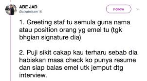 Ketika membalas email panggilan interview, kamu harus memperhatikan cara menyusun strukturnya.contoh dari struktur email yang bisa kamu tiru adalah: Teknik Lelaki Ini Tolak Tawaran Interview Buat Hr Call Untuk Ucap Terima Kasih Kenapa
