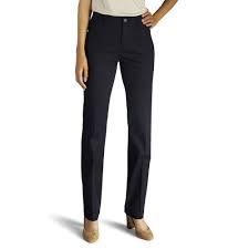 Petite Lee Flex Motion Straight Leg Pants Pants For Women Straight Leg Pants Pants