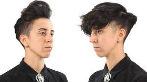 An eponymous hairstyle is a particular hairstyle that has become fashionable during a certain period of time through its association with a prominent individual. 9 Androgynous Hairstyles In 60 Seconds Feat Madison From District Salon Youtube