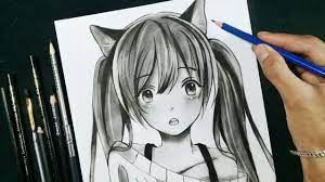 In the anime, nanboku himself becomes the narrator. How To Draw Anime Neko Anime Drawing Tutorial For Beginners Youtube