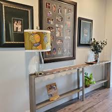 Crafted from select hardwood solids and wood products, this console table comes in a rich brown finish. 50 Best Entry Table Ideas Decorations And Designs For 2021
