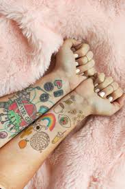 Apply a layer or two of baby powder over the permanent marker and spray with hairspray to make the tattoo last longer. How To Make Temporary Tattoos A Beautiful Mess
