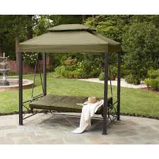 Garden Oasis 3 Person Gazebo Swing Outdoor Living Patio Furniture Outdoor Swings Backyard Canopy Patio Canopy Canopy Outdoor