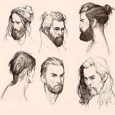 How to draw curly hair shopleatherworkscom. Manly Men Wear Beard By Kasiaslupecka Beard Drawing Drawing People Guy Drawing
