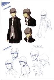 Yu Narukami Concept Art Characters Concept Art Yu Narukami