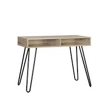 Mainstays Hairpin Writing Desk Multiple Finishes Walmart Com Walmart Com