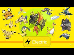 Electric #230 #102 #075 graveler: All Electric Type Pokemon Youtube