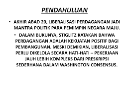 Apakah perubahan yang bakal dialami dengan pelaksanaan liberalisasi tariff insurans kenderaan di malaysia pada julai 2017. Perdagangan Internasional Ppt Download