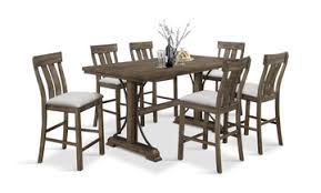 Wyndahl counter height dining table and 4 barstools set. Adams Counter Height Dining Table With 4 Stools Dock86