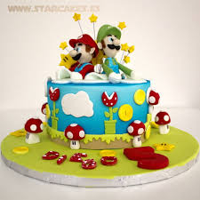 This was my first attempt at 'proper' cake decorating. Super Mario Bros Cake Cake By Star Cakes Cakesdecor