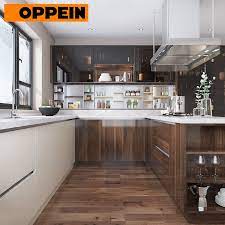 Check spelling or type a new query. China Oppein Contemporary Kitchen Design With High Gloss Flat Panel Cabinets China Contemporary Kitchen Contemporary Kitchen Design