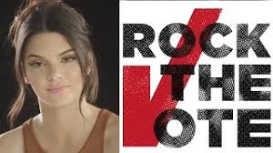 Kendall Jenner Teams Up with Rock the Vote to Encourage Young Voters