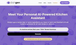 Screenshot of DishGen